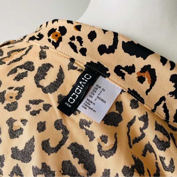 Leopard Casual Button Down - Picture 7 of 14